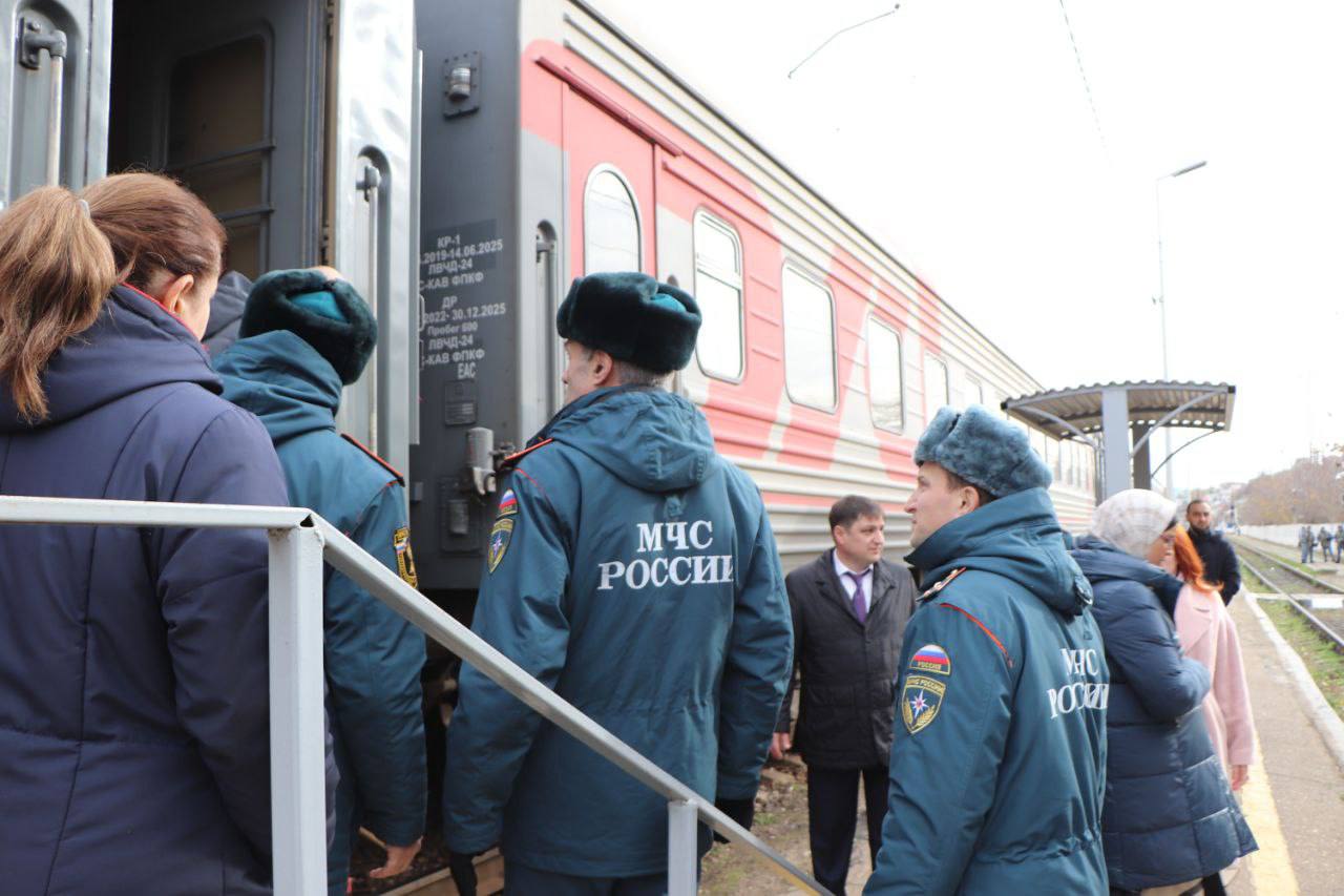 Третью группу эвакуированных из Палестины граждан встретили в Дагестане